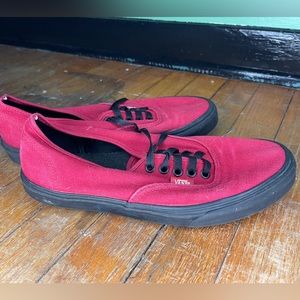 Red Vans